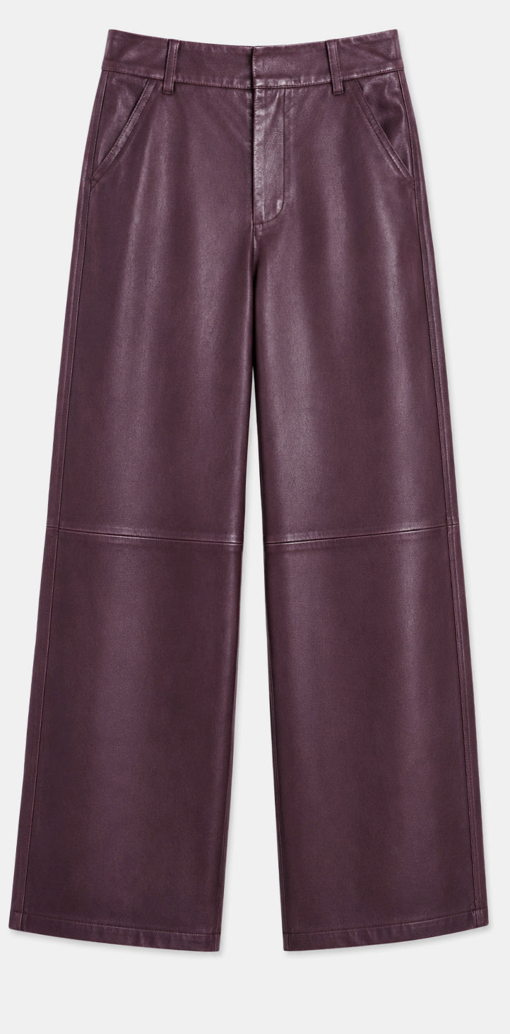 Revolution stretch lamb leather plongé